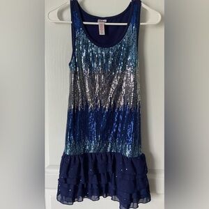 Justice- girl’s sequence dress size 12